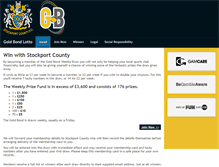 Tablet Screenshot of county.goldbondlotto.com
